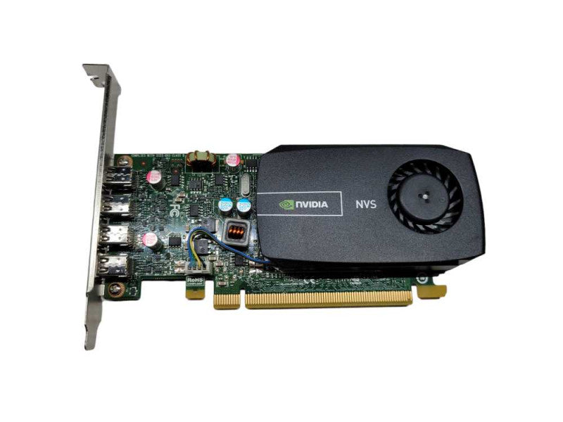 NVIDIA NVS 510 2GB DDR3 4x Mini DisplayPort High Profile PCIe GPU 9NPC8 Q%