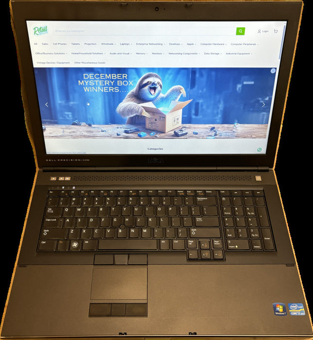 DELL PRECISION M6700 i7-3720QM@2.6Gh QUADRO K3000M 2GB GPU 32GB 500 mSATA SSD