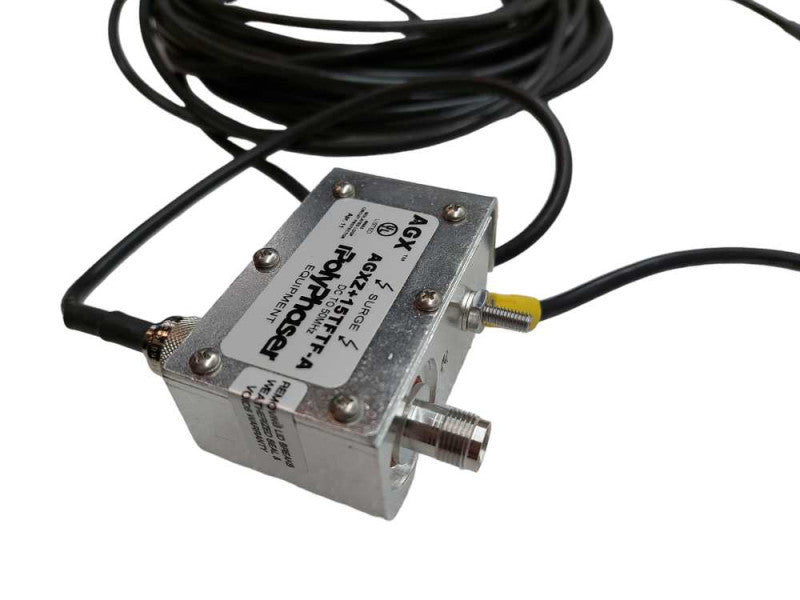 IGX PolyPhaser Equipment Surge AGXZ+15TFTF-A isolated loop circuit protector  =