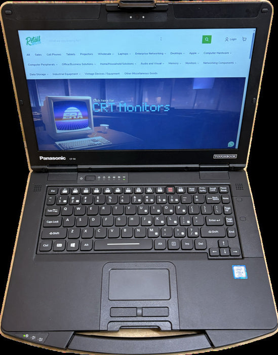 Panasonic TOUGHBOOK CF-54 Intel Core i5-7300U@2.6GHz 16GB DDR4 RAM 256GB SSD