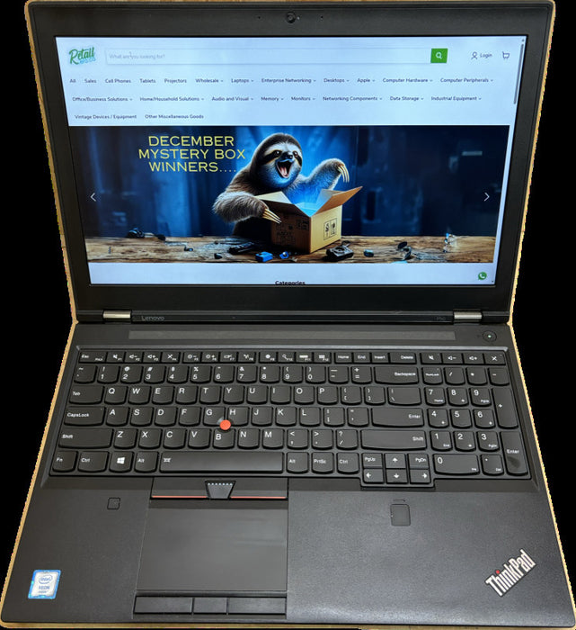 Lenovo ThinkPad P50 XEON E3-1505M v5@2.8GHz QUADRO M2000M 4GB GPU 32GB 500SSD