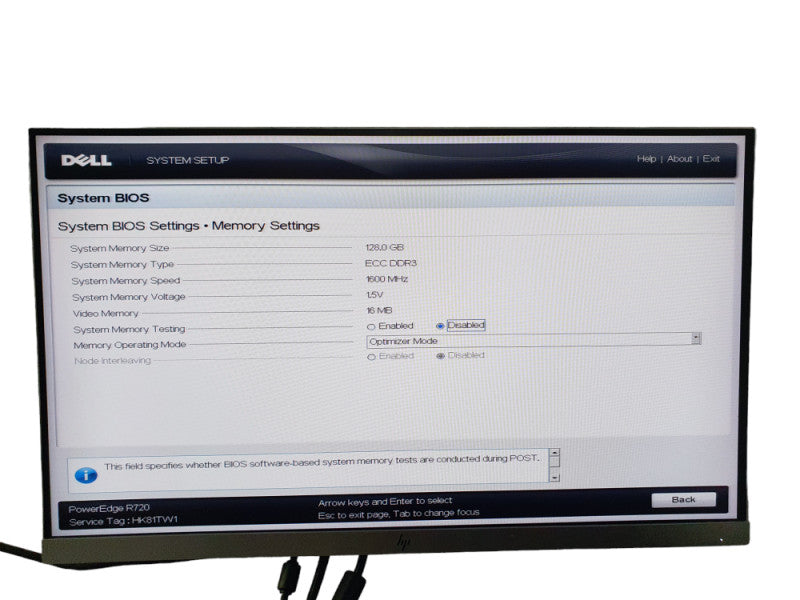 DELL PowerEdge R720 Intel Xeon E5-2650 0 @2.00Ghz 128GB RAM H310 mini RAID  -