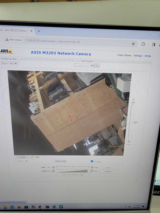 Axis M3203 0336-001-01 Dome Camera, READ _