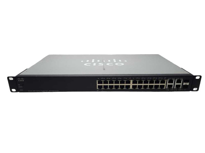 Cisco SG300-28PP 24-Port Gigabit PoE+ Managed Network Switch $