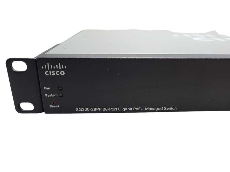 Cisco SG300-28PP 24-Port Gigabit PoE+ Managed Network Switch $