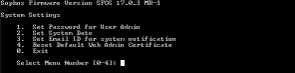 Sophos XG 210 | 6-Port Firewall VPN Network Security Appliance | FactoryReset )