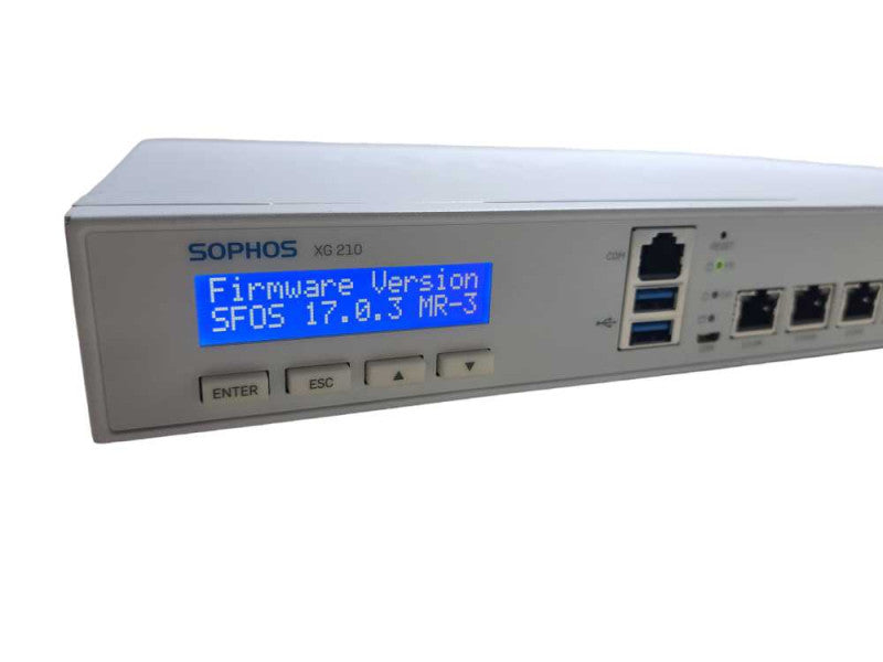 Sophos XG 210 | 6-Port Firewall VPN Network Security Appliance | FactoryReset )