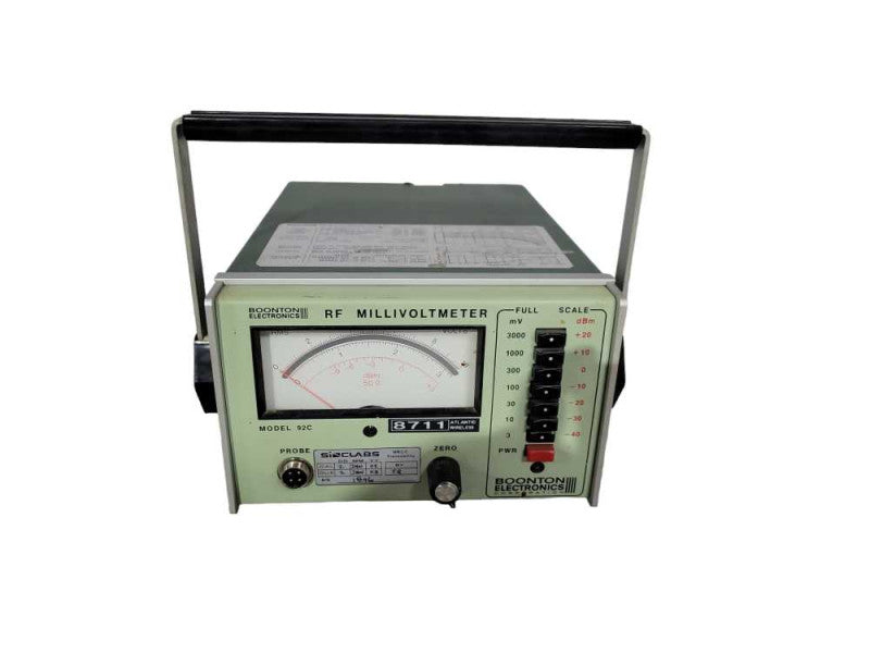 BOONTON ELECTRONICS RF MILLIVOLTMETER !