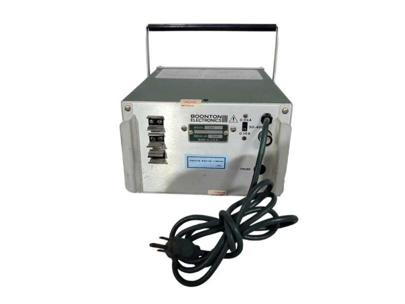 BOONTON ELECTRONICS RF MILLIVOLTMETER !