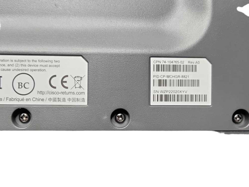 Cisco CP-MCHGR-8821 8821 Multi Charger Battery Charger Base  Q_