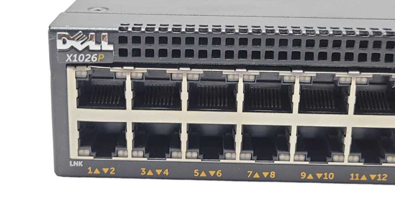 DELL X1026P 24-Port POE Smart Managed Gigabit Network switch _