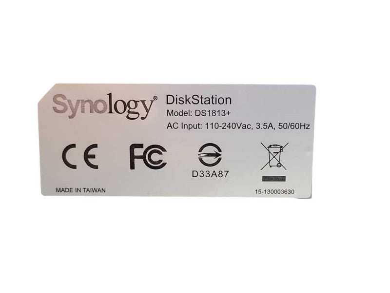 Synology DS1813+ DiskStation 8 Bay Storage System w/ 4x 2TB HDDs _