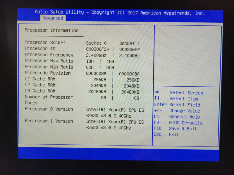 Cisco C220 M4S 2x E5-2630 v3 @ 2.4GHz 64GB DDR4 MegaRAID 2x 770W PSU $