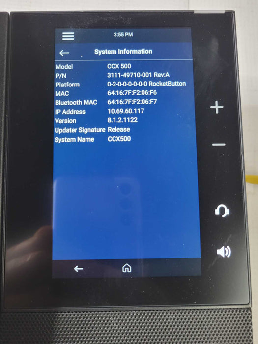 Poly CCX 500 Business Media Desk Phone w/ Touchscreen 2201-49720-001 _