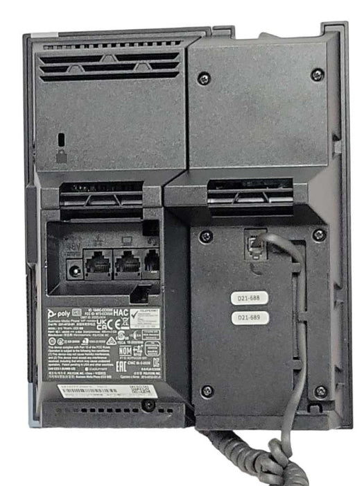 Poly CCX 500 Business Media Desk Phone w/ Touchscreen 2201-49720-001 _