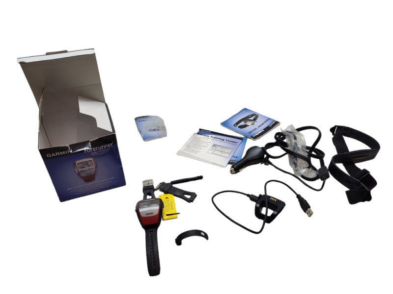 Garmin Forerunner 305 GPS Running Watch With Charger &