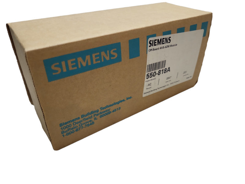 Siemens 550-818A Off-board AVS-AZM Module &