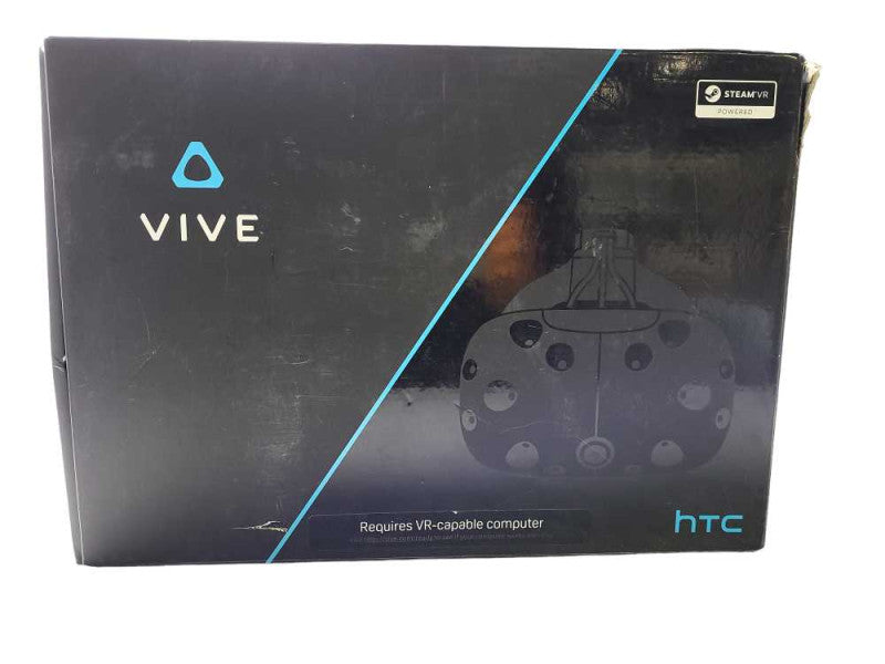 HTC Vive Virtual Reality Headset System - Headset and Controllers READ Q$