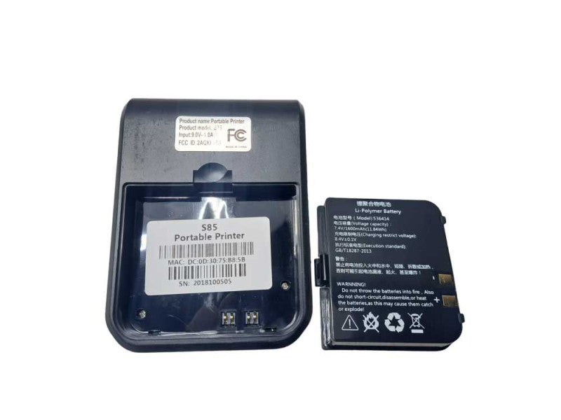 Mobile Portable Mini Printer | Model: S85 *READ* Q)