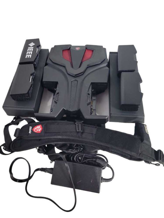 MSI VR ONE BACKPACK I7-6820HK @ 2.70GHz 16GB RAM 512GB HDD GEFORCE GTX 1070 !