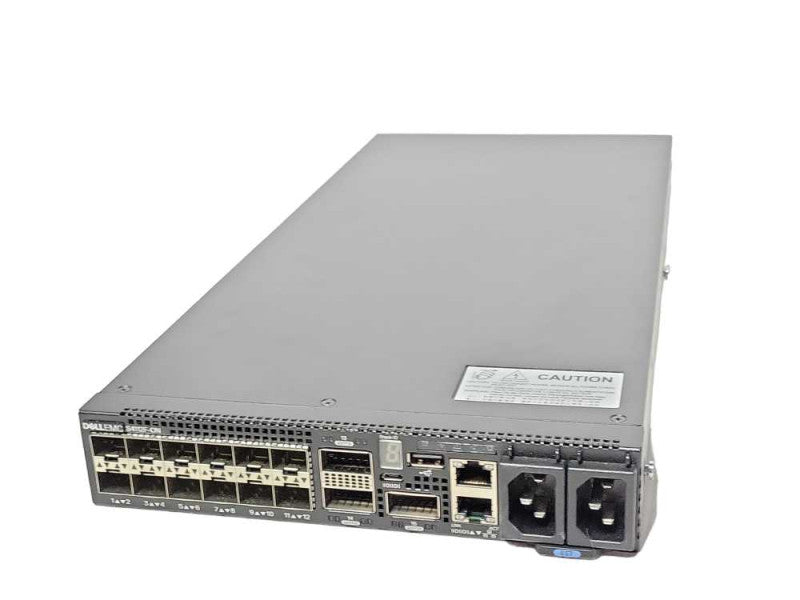 Dell Networking S4112F-ON 12x 10GbE SFP+ + 3x 100GbE QSFP Switch 2x PSU, READ _