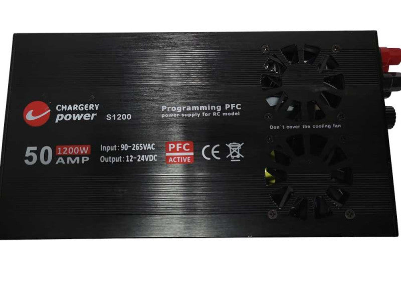 Chargery Power Supply S1200 USED 50 amp, 1200 watts, 12-24 volts _