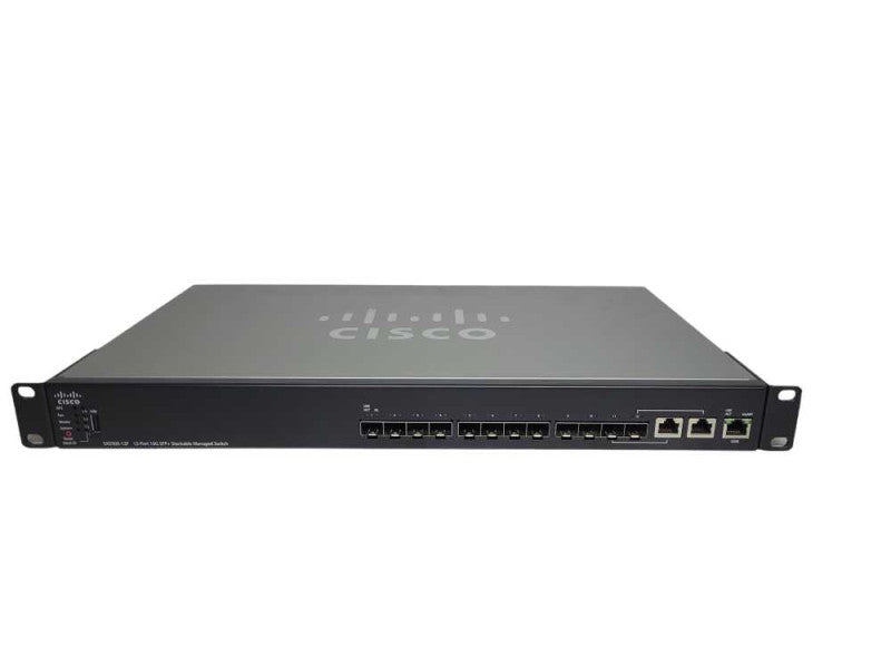 Cisco 12-Port 10G SFP+ Stackable Managed Switch (SX550X-12F) %