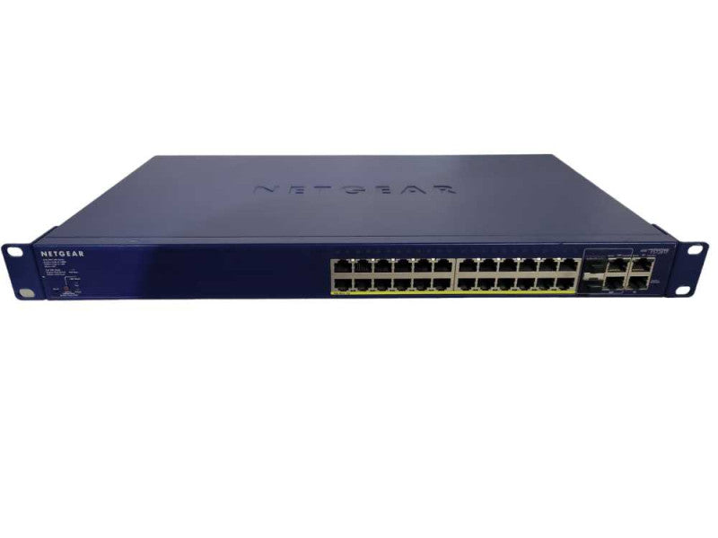 Netgear FS728TP 28 Port PoE Fast Ethernet Network Smart Switch !