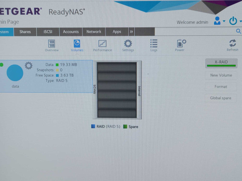 NETGEAR ReadyNAS RN426 6 Bay High Performance NAS w/ 6x 2TB HDDs, READ _