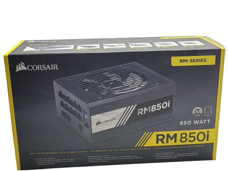 New CORSAIR RMi Series RM850i 850W High Performance ATX Power Supply _