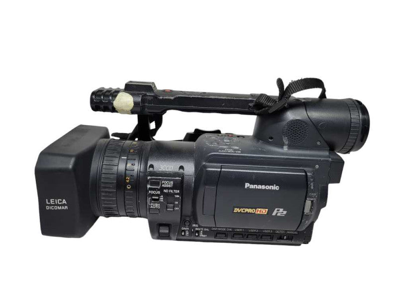 Panasonic AG-HVX200P High Definition P2 HD Video Camera no Eye Cup %