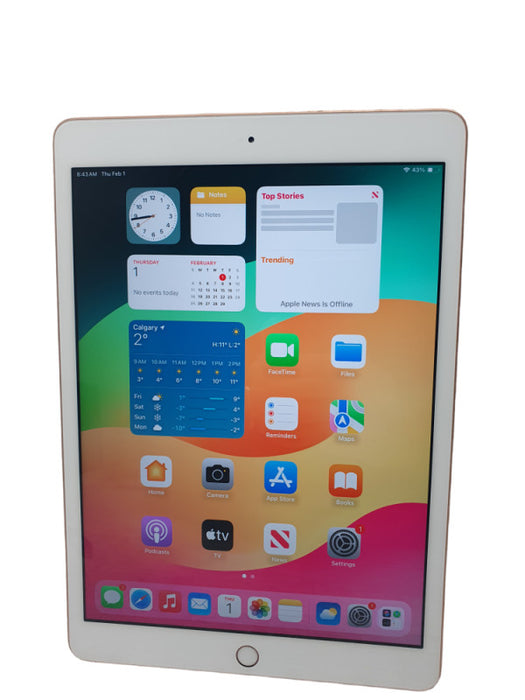 Apple iPad (7th gen) 128GB A2197 Rose Gold UNLOCKED Plz READ  -