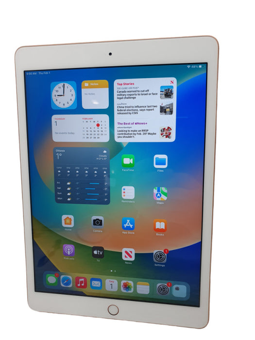 Apple iPad (7th gen) 32GB Rose Gold A2197 UNLOCKED  -