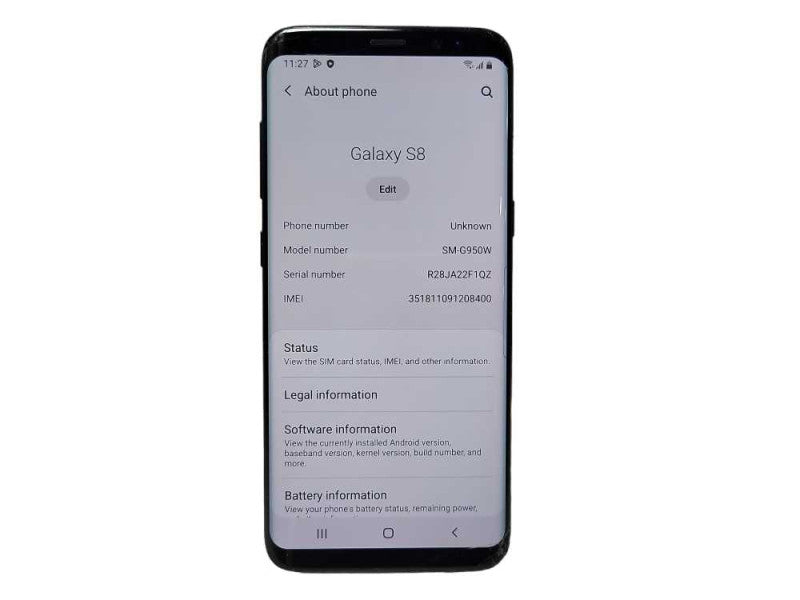Samsung Galaxy S8 64GB (SM-G950W) READ $