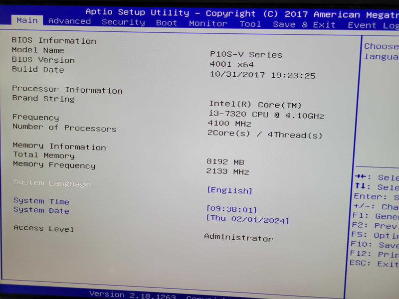 Core i3-7320 | 8Gb | No HDD | 560 W PSU  %
