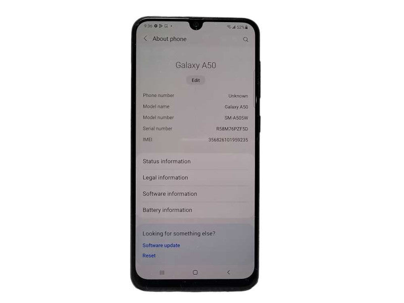 Samsung Galaxy A50 64GB (SM-A505W) READ $