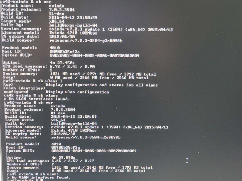 Exinda 4010 Unified Performance Management Network Appliance _
