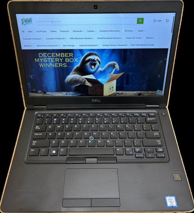 DELL LATITUDE 5490 Intel Core i7-8650U vPro 16GB DDR4 RAM 256GB SSD