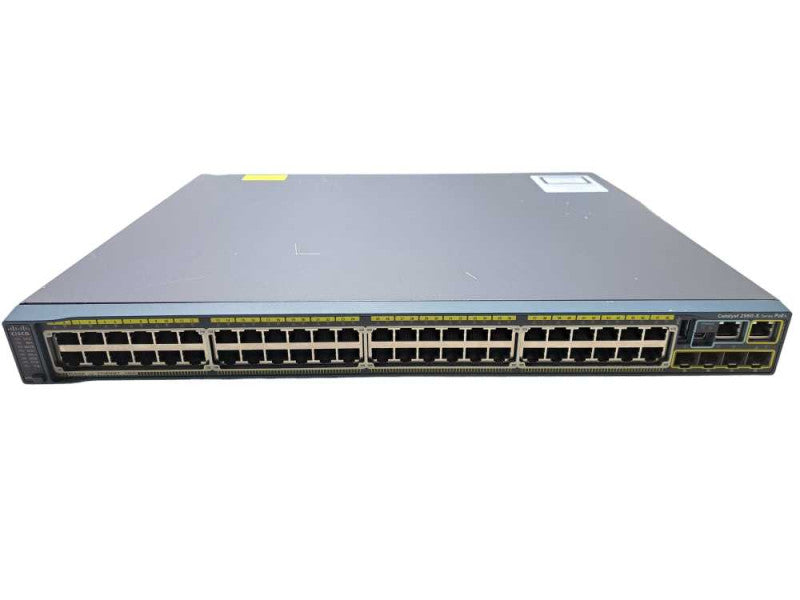 Cisco WS-C2960S-48FPS-L | 48 Port Gigabit PoE+ 740W + Stack | Network Switch )