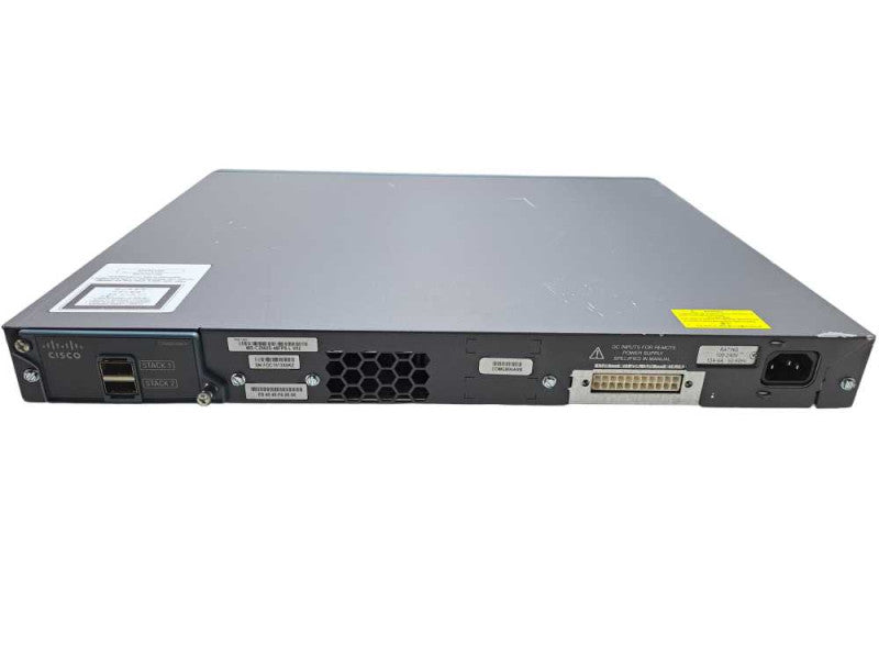 Cisco WS-C2960S-48FPS-L | 48 Port Gigabit PoE+ 740W + Stack | Network Switch )