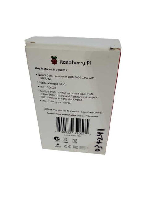 Raspberry Pi Model B 1GB ARM7 Quad Core with Camera & Adafruid Perma-Proto Q!
