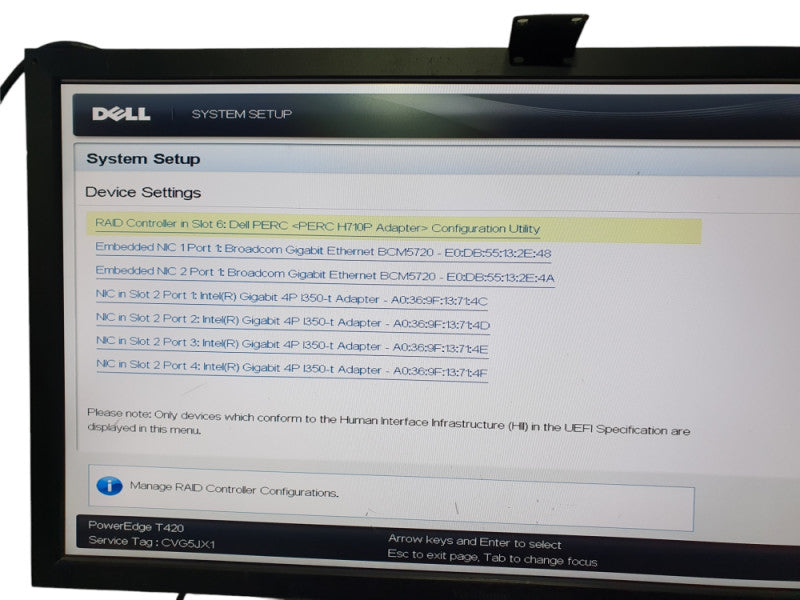 DELL PowerEdge T420 2x Xeon E5-2430 0 @2.20ghz 64gb H710p raid -