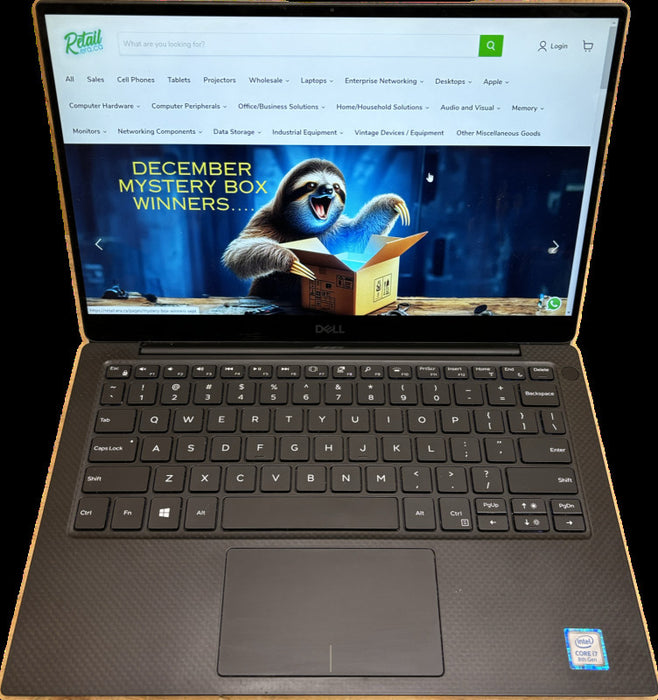 DELL XPS 13 9380 4K Touch Intel i7-8565U@ 16GB 256 SSD \\"Poor\\" battery READ