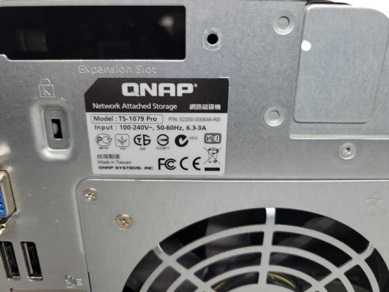 QNAP TS-1079 PRO Ultra High-Performance 10-Bay NAS (4x3TB HDD) %