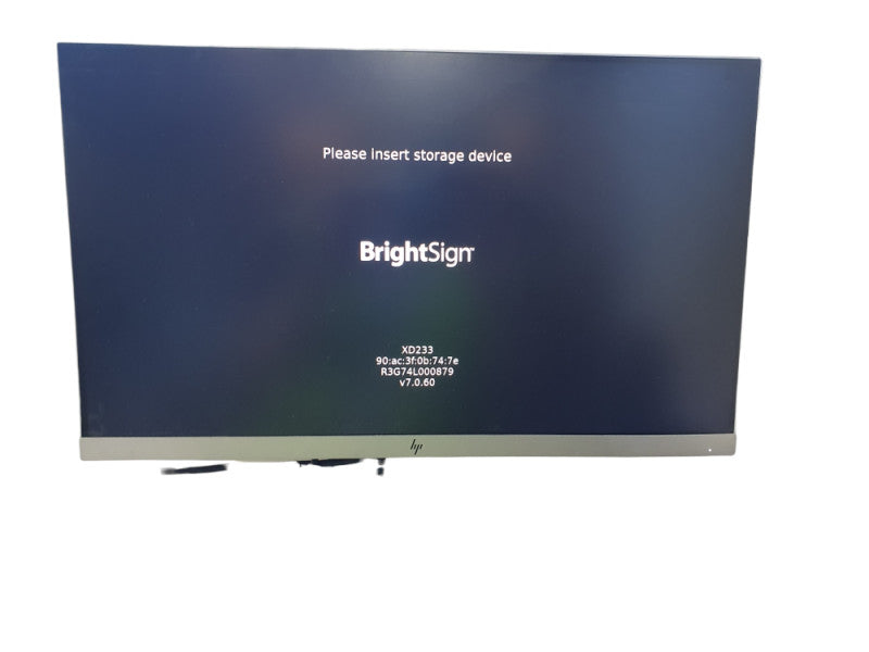 Brightsign XD233 Digital Network Signage Media Player Streamer Q-