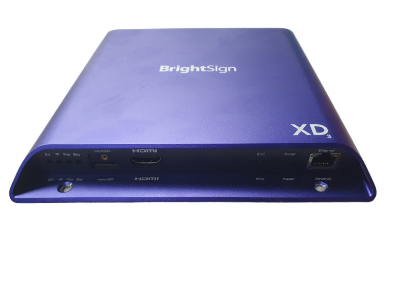 Brightsign XD233 Digital Network Signage Media Player Streamer Q-