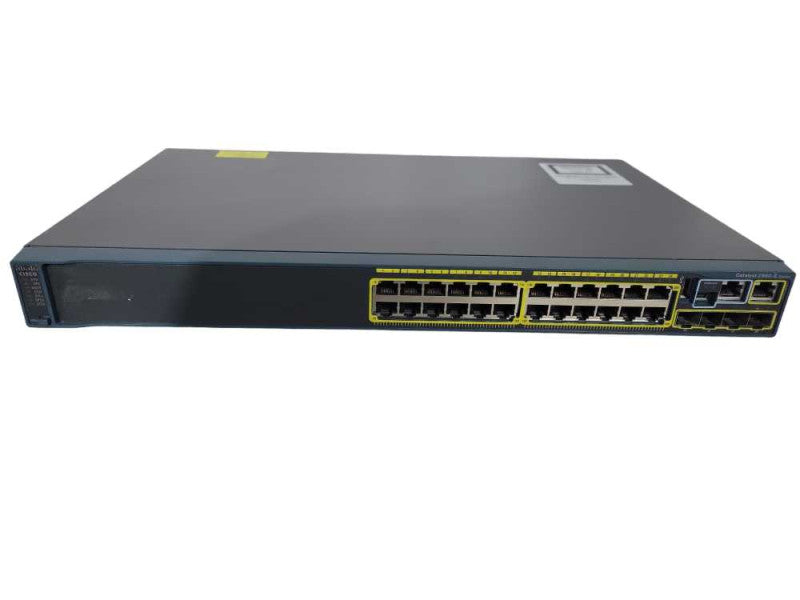 Cisco WS-C2960S-24TS-L 24-Port Gigabit Managed Switch !