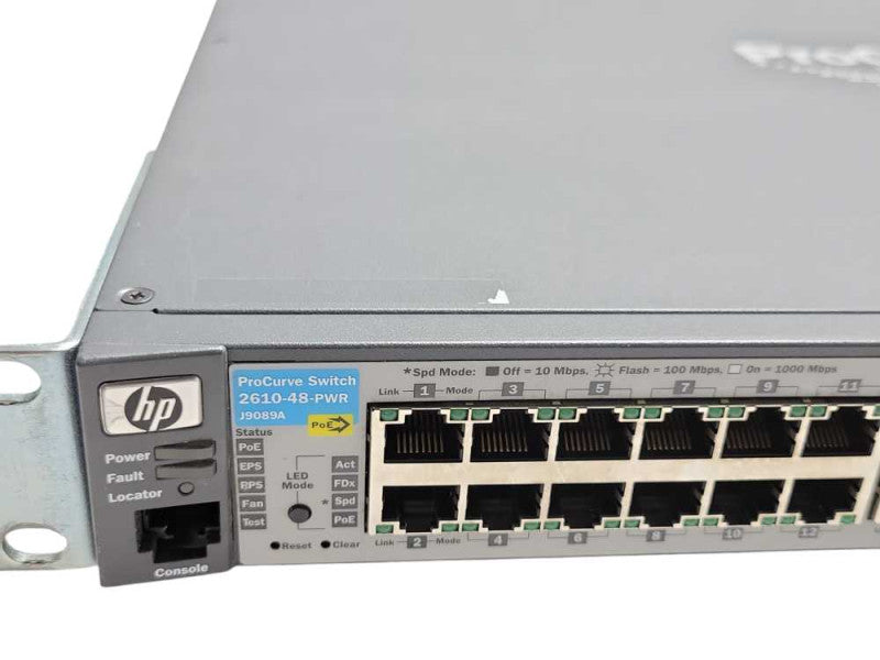 HP ProCurve 2610-48-PWR J9089A 48 Port Fast Ethernet switch Switch, SEE Q_