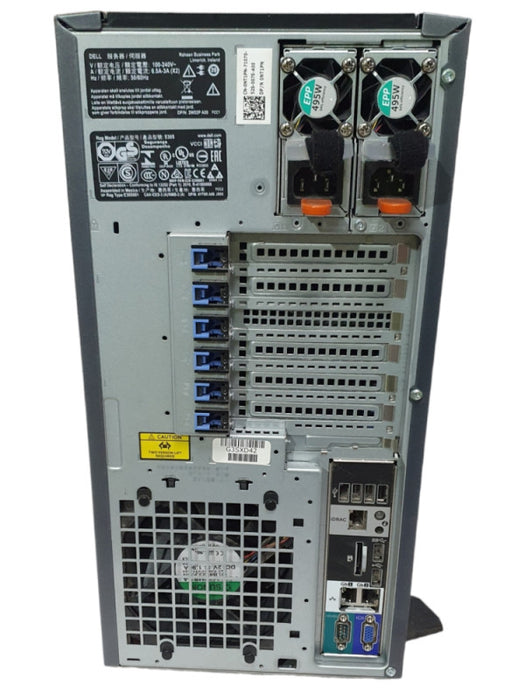 DELL PowerEdge T430 2x Xeon E5-2620 v3 @2.40ghz 32gb H330 raid