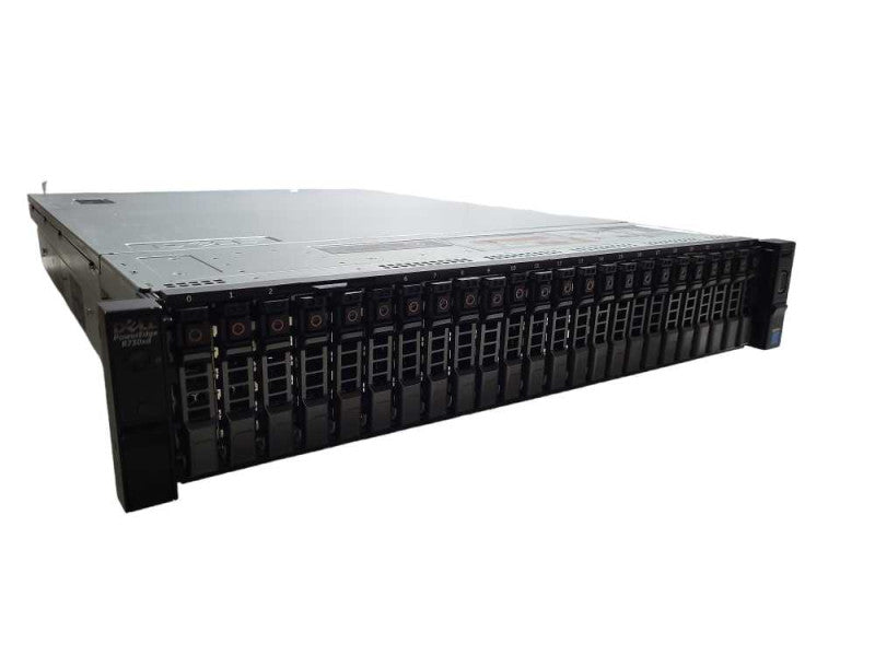 Dell R730xd 2x E5-2630 v3 64GB ECC DDR4 H730P Mini 2x PSU 26x 2.5\\" Caddies $